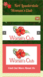 Mobile Screenshot of fortlauderdalewomansclub.com